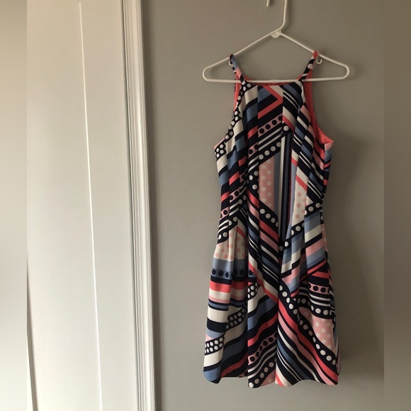 Vince Camuto Pattern Dress Size 14 - Picture 2 of 15